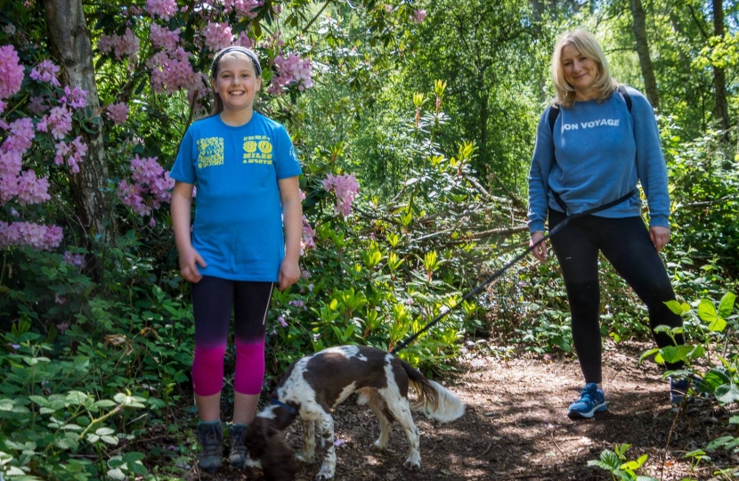 Suzanne with Emma Macklin