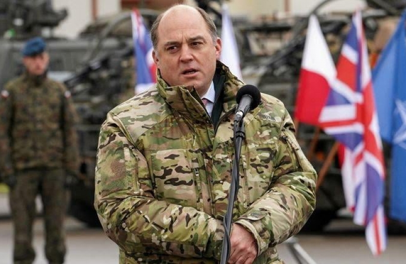 Ben Wallace MP, Secretary of State for Defence