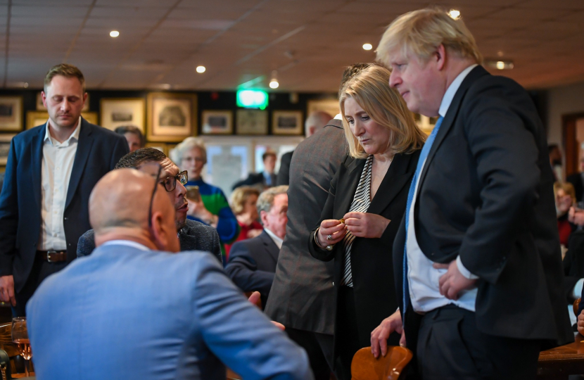 Boris meeting the Passey Family