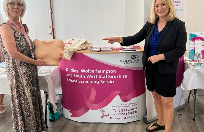 Suzanne at the Women's Health Event in Lye