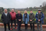 Andy Street, Suzanne and the Corbett Meadow Action Group