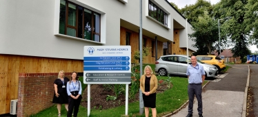 Suzanne at Mary Stevens Hospice