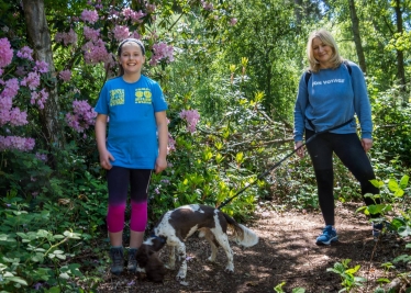 Suzanne with Emma Macklin