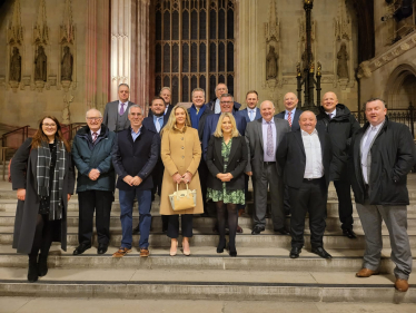 Suzanne Webb MP with business leaders