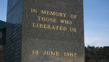 Falklands War Plaque