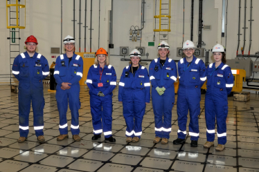 Suzanne Webb MP at Hinkley Point C nuclear power plant