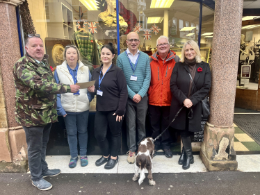 David Spruce (organiser), Shell Sankey, Crystal Evans, Barry Green, Steve Jasper (pre-metro), Suzanne and Sid