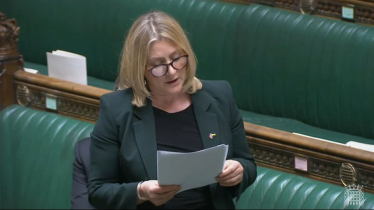 Suzanne Webb MP speaking on the cost of living