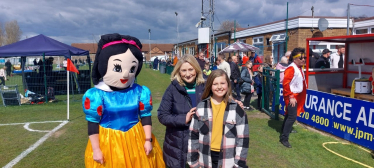 Suzanne Webb MP at Stourbridge FC 