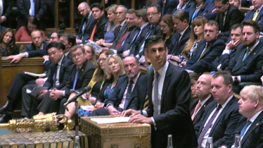 Chancellor Rishi Sunak MP delivering his Spring Statement